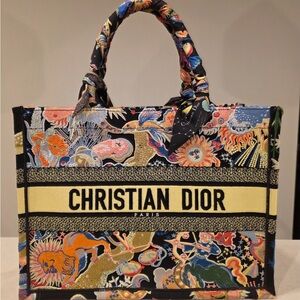 Christian Dior Multicolor Tote Bag